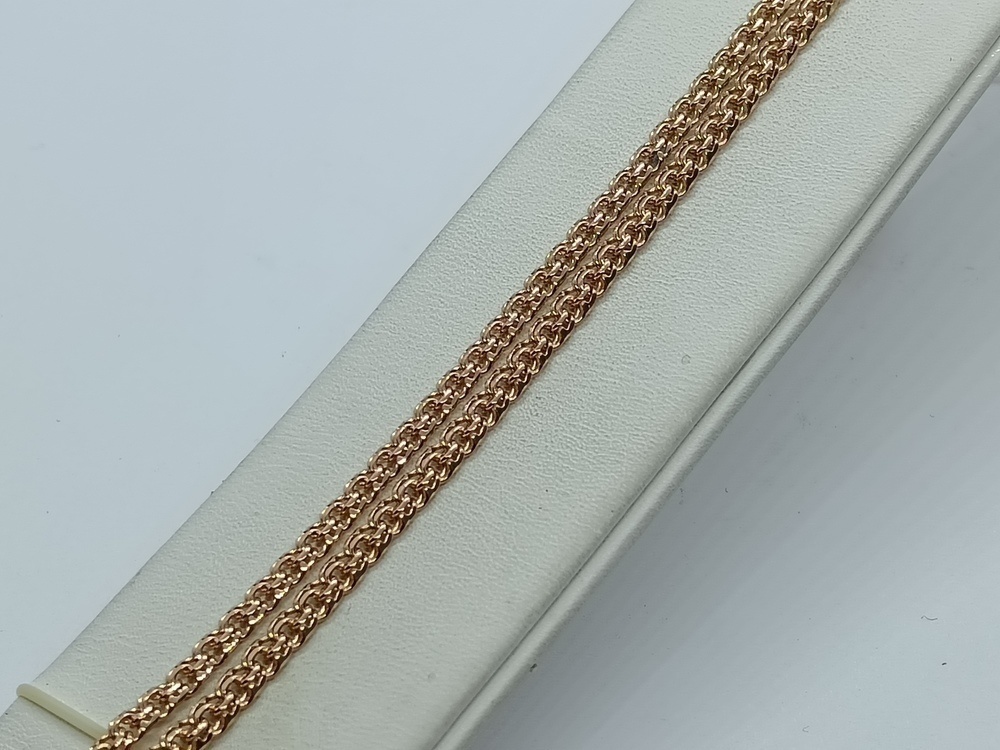 ЦЕПЬ ПОЛНОВЕСНАЯ Бисмарк (Au 585)