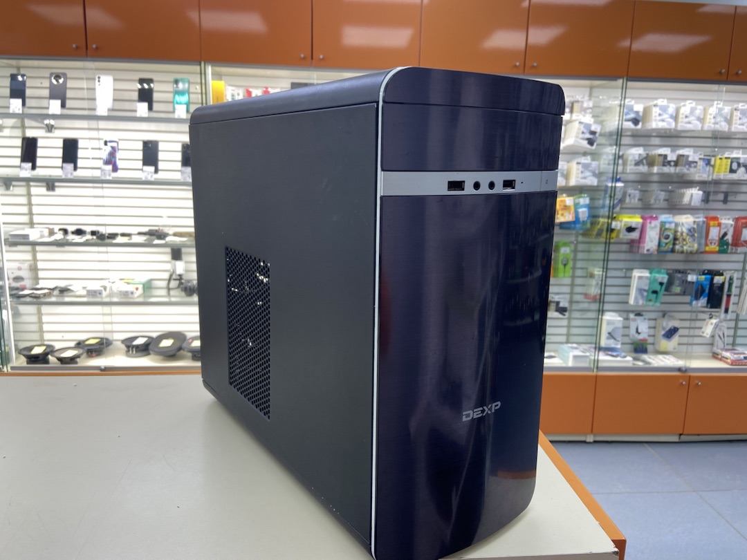 Системный блок DEXP; Core i5-7400, GeForce GTX 1050 Ti, 8 Гб, 120 Гб, 500 Гб