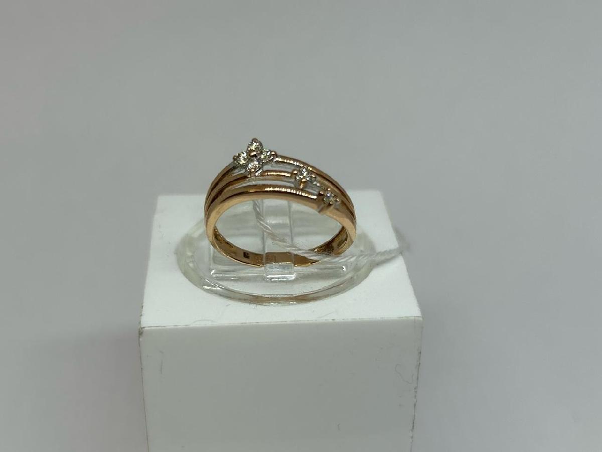 КОЛЬЦО БРИЛЛИАНТ Au 585