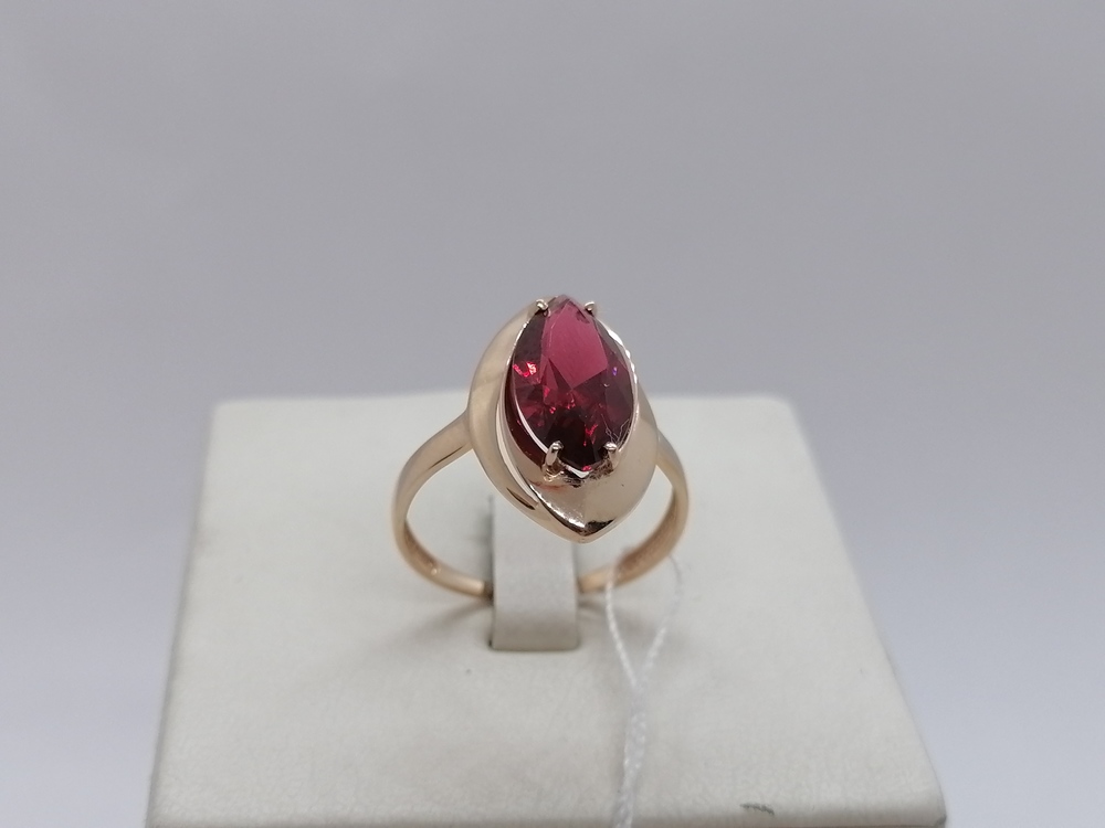 КОЛЬЦО С КАМНЕМ (Au 585)