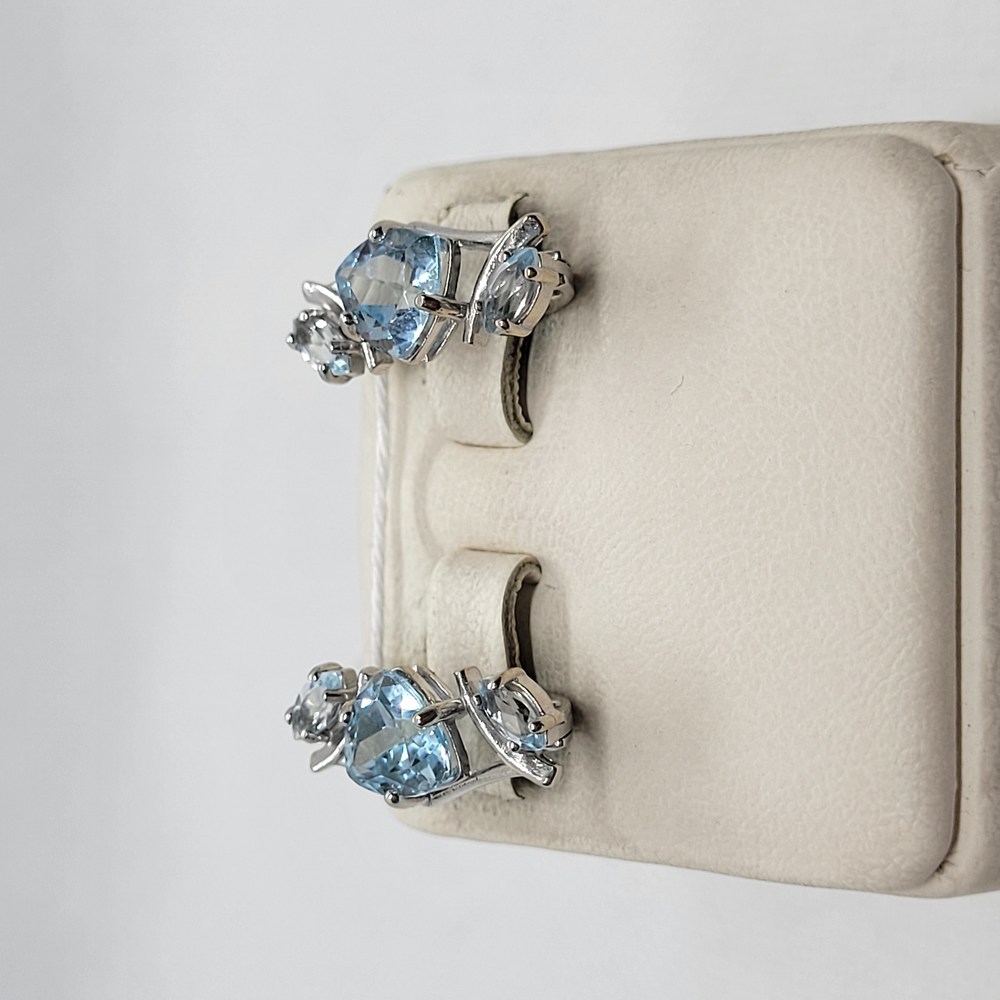 СЕРЬГИ С КАМНЯМИ (Au 585)