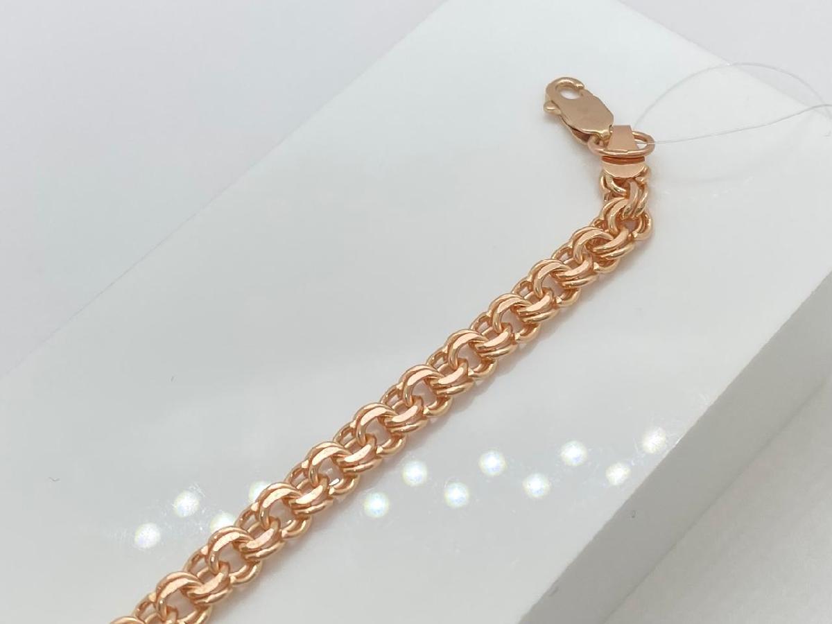 БРАСЛЕТ ПОЛНОВЕСНЫЙ Бисмарк (Au 585)