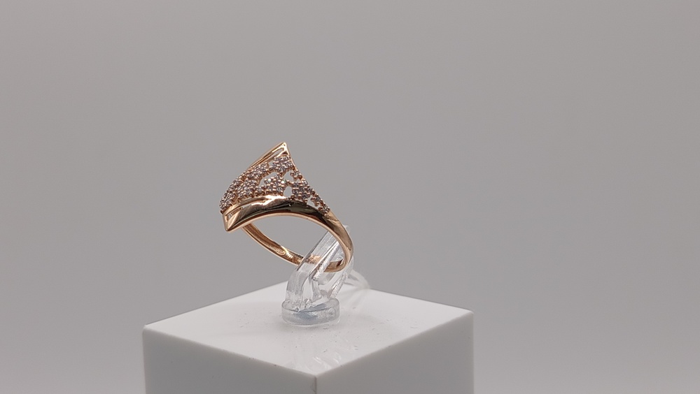 КОЛКМИ585 КОЛЬЦО С КАМНЯМИ (Au 585)