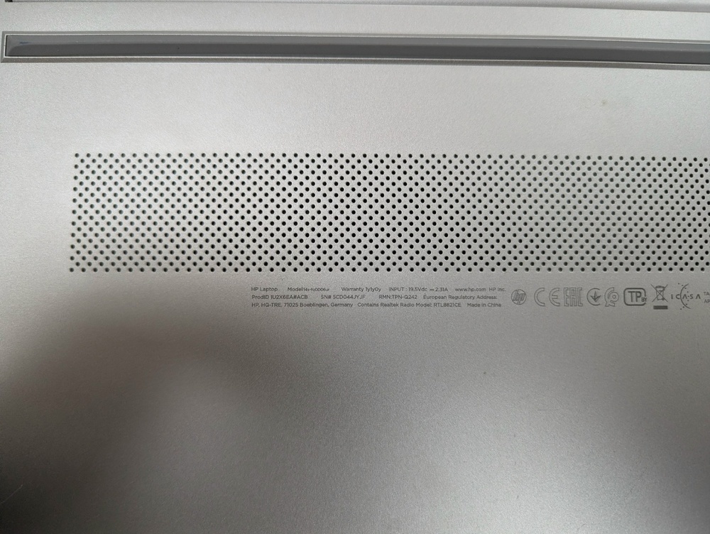 Ноутбук HP; Ryzen 5 3500U, Radeon Vega 8, 4 Гб, 512 GB, Нет
