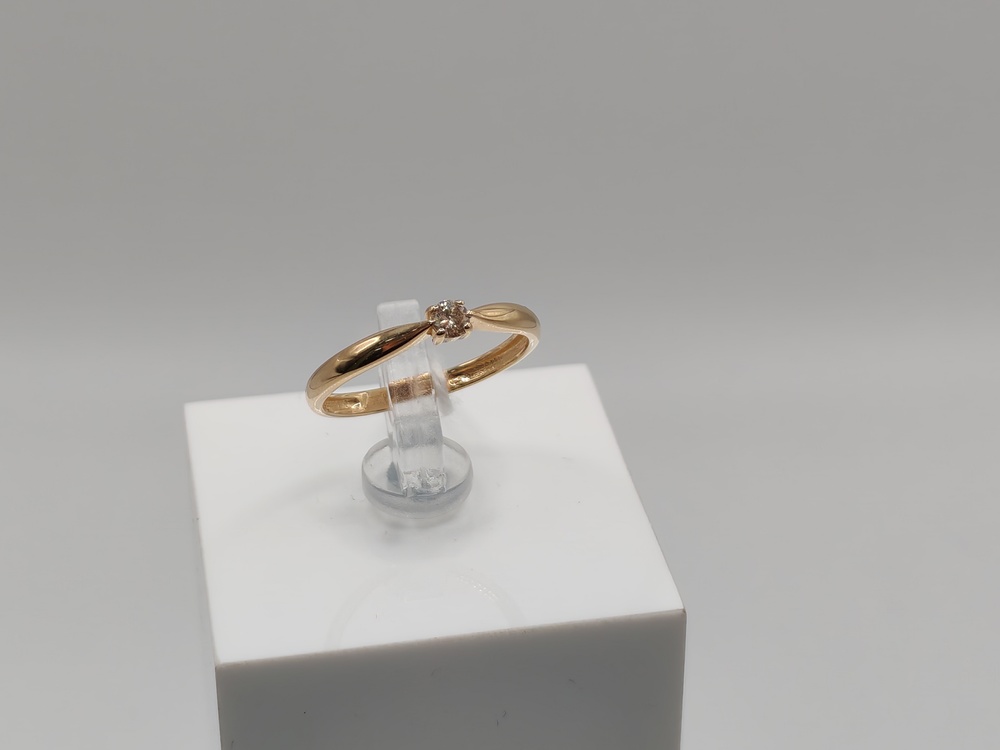 КОЛЬЦО БРИЛЛИАНТ Au 585