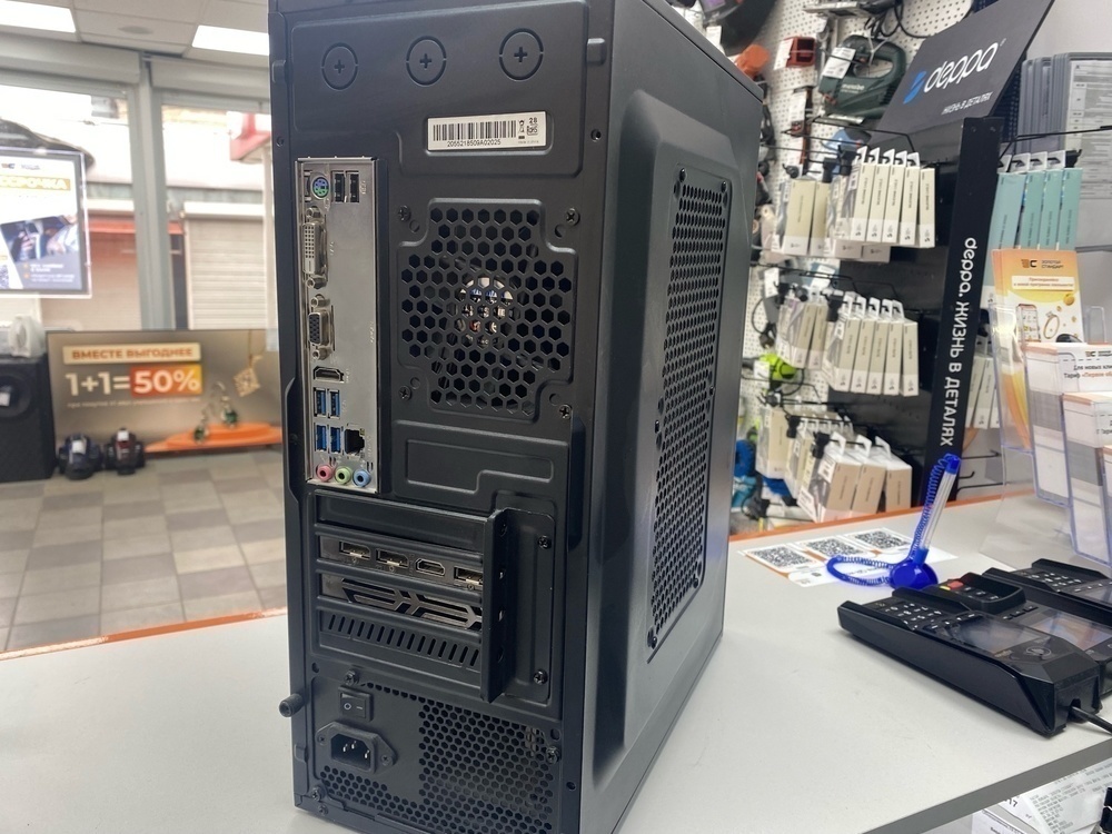 Системный блок ZALMAN; Ryzen 5 1600X, GeForce GTX 1660 Ti, 16 Гб, 240 Гб, 2 Tb