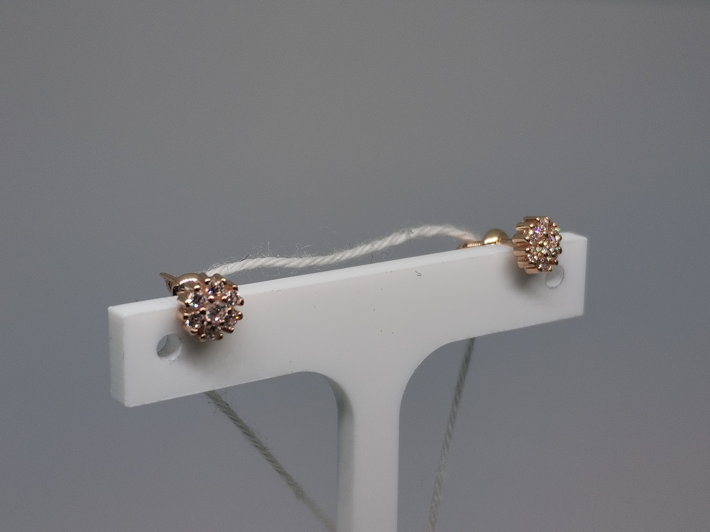 СЕРЬГИ ПУСЕТЫ (Au 585)