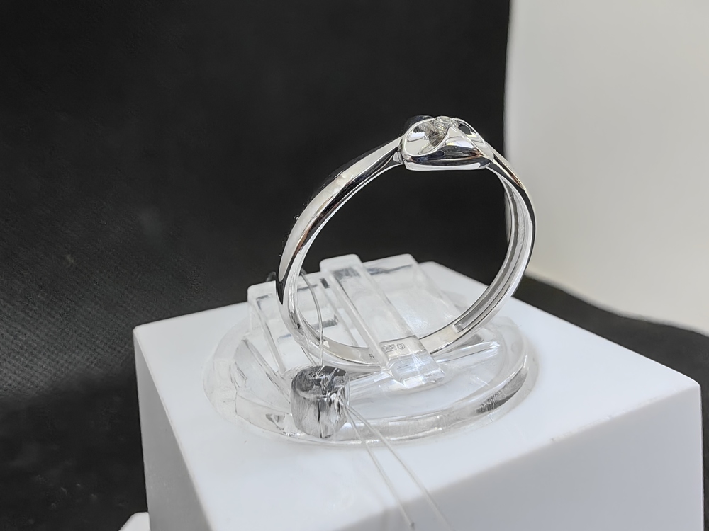 КОЛЬЦО БРИЛЛИАНТ (Ag 925)