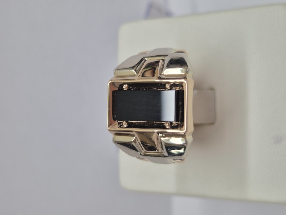 КОЛЬЦО ПЕЧАТКА с камнем (Au 585)