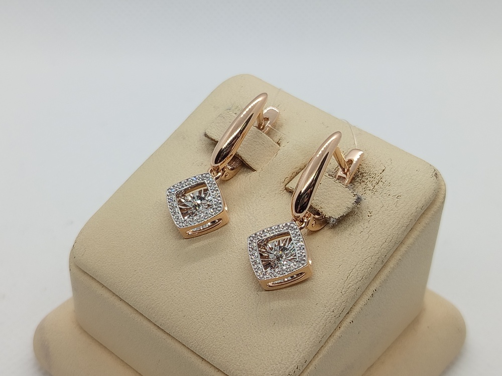 СЕРЬГИ БРИЛЛИАНТ (Au 585)