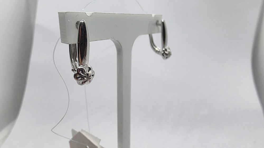 СЕРЬГИ БРИЛЛИАНТ (Ag 925)