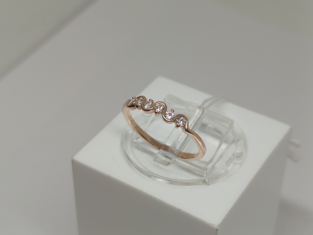 КОЛКМИ585 КОЛЬЦО С КАМНЯМИ (Au 585)