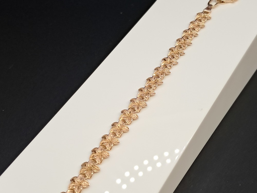 БРАСЛЕТ ПОЛНОВЕСНЫЙ Фантазия Au 585