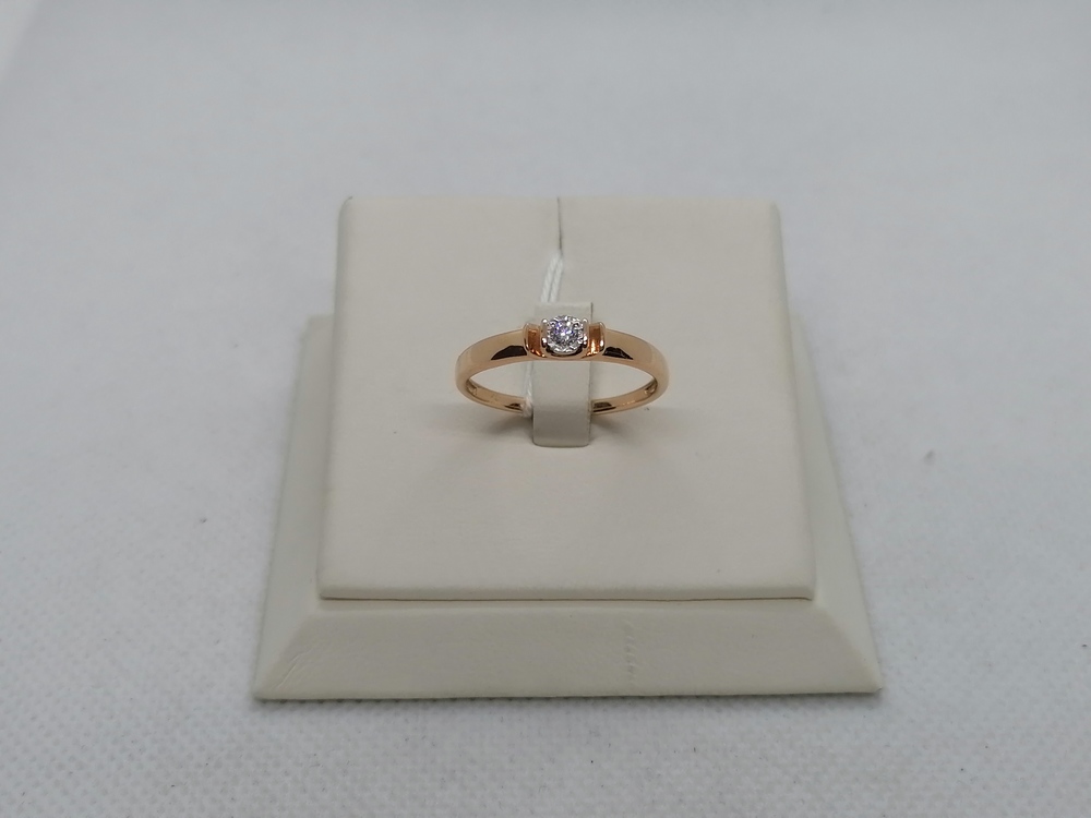 КОЛЬЦО БРИЛЛИАНТ Au 585