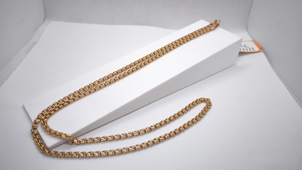 ЦЕПЬ ПОЛНОВЕСНАЯ Бисмарк (Au 585)