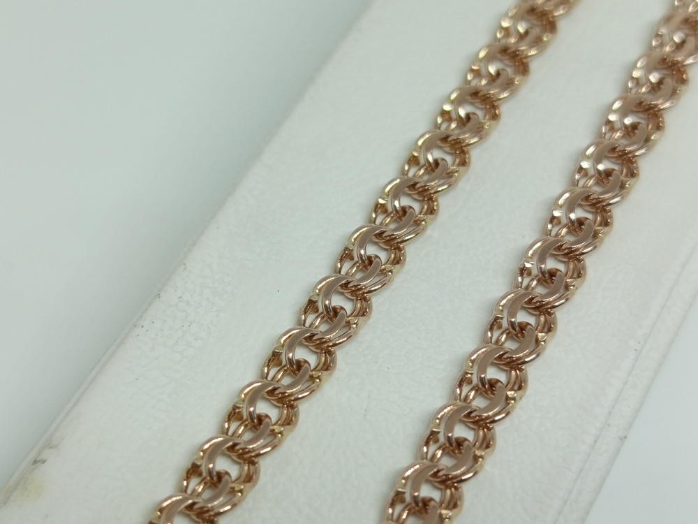 ЦЕПЬ ПОЛНОВЕСНАЯ Бисмарк (Au 585)