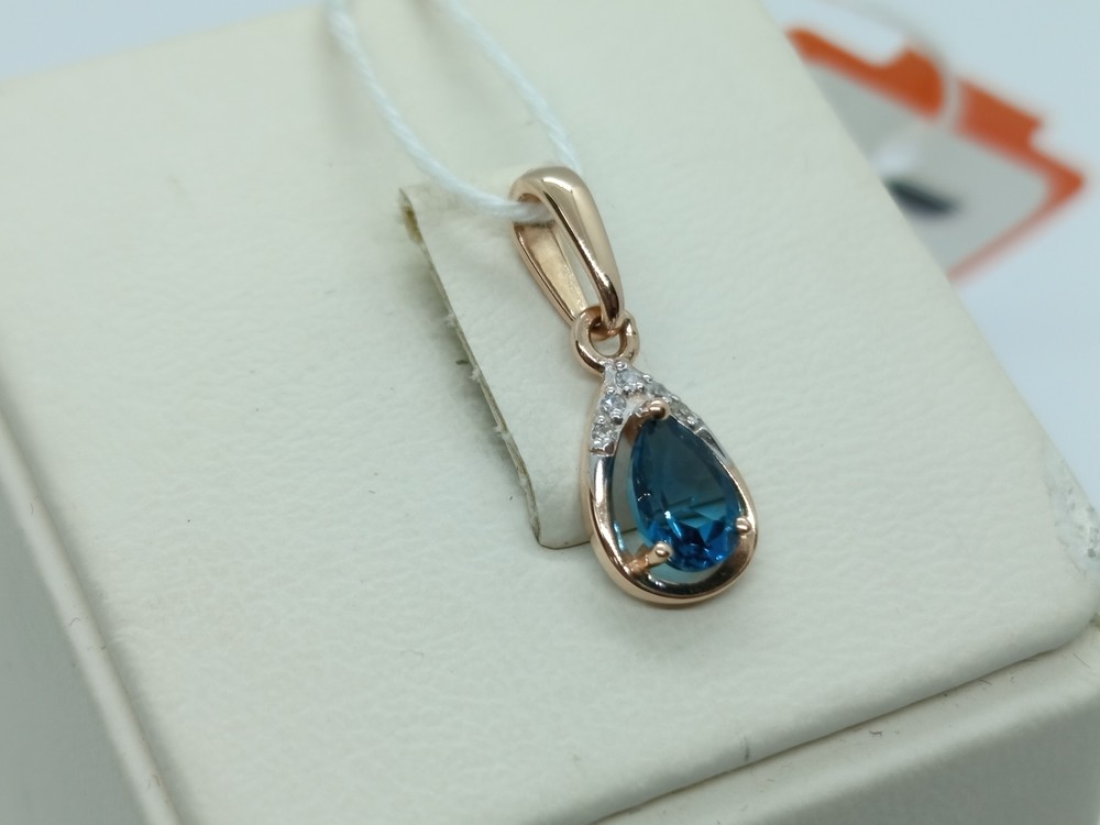 ПОДВЕСКА БРИЛЛИАНТ Au 585