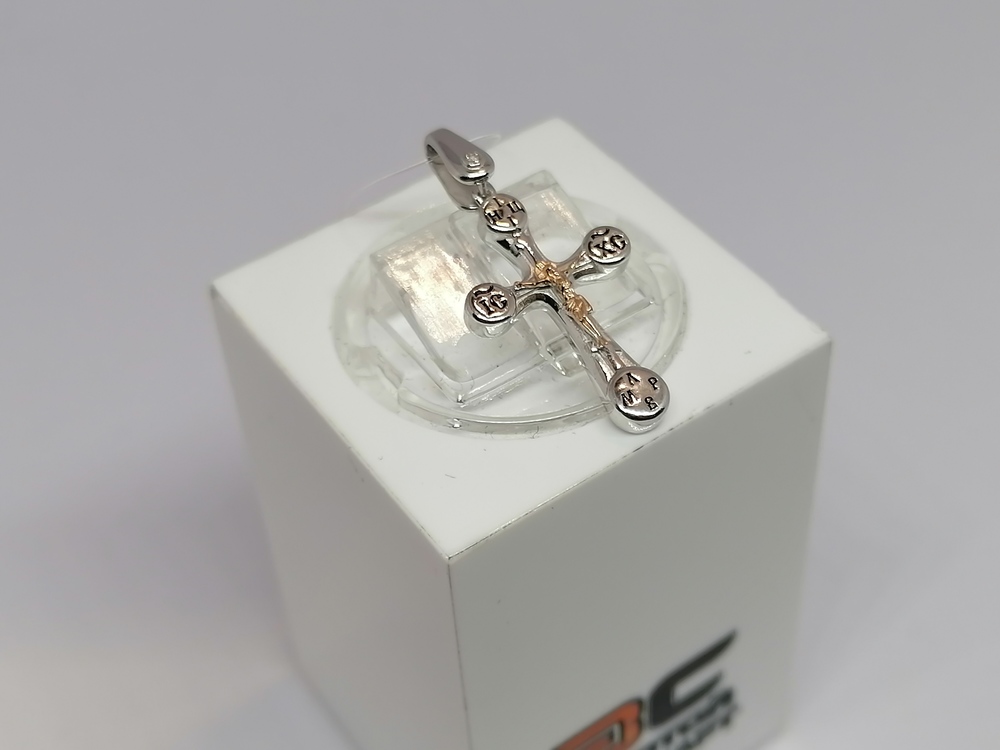 ПОДВЕСКА КРЕСТ Бриллиант (Ag 925)