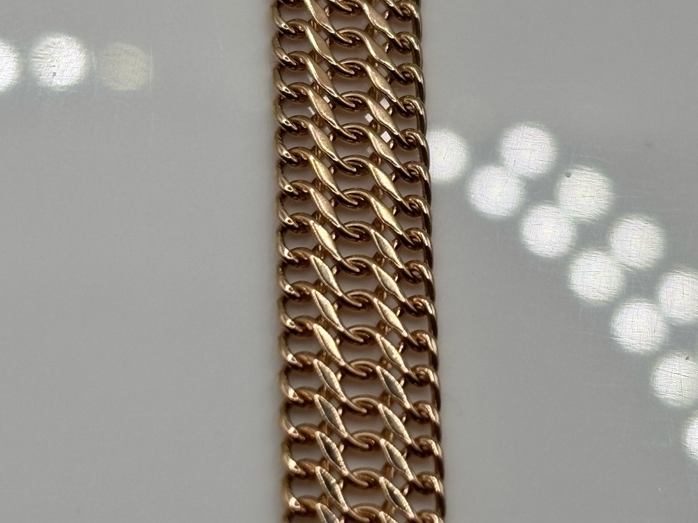 БЛ8585 БРАСЛЕТ ПОЛНОВЕСНЫЙ Восьмерка (Au 585)