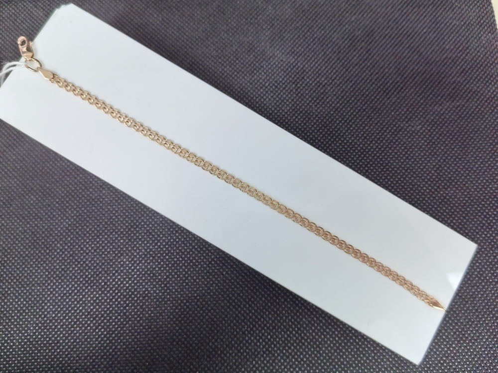 БРАСЛЕТ ПОЛНОВЕСНЫЙ Лав Au 585