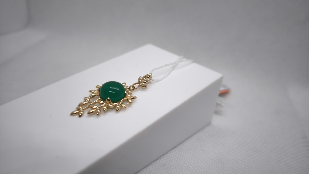 ПОДВЕСКА С КАМНЕМ (Au 585)