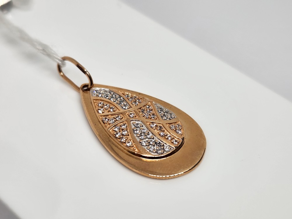 ПОДВЕСКА С КАМНЯМИ (Au 585)