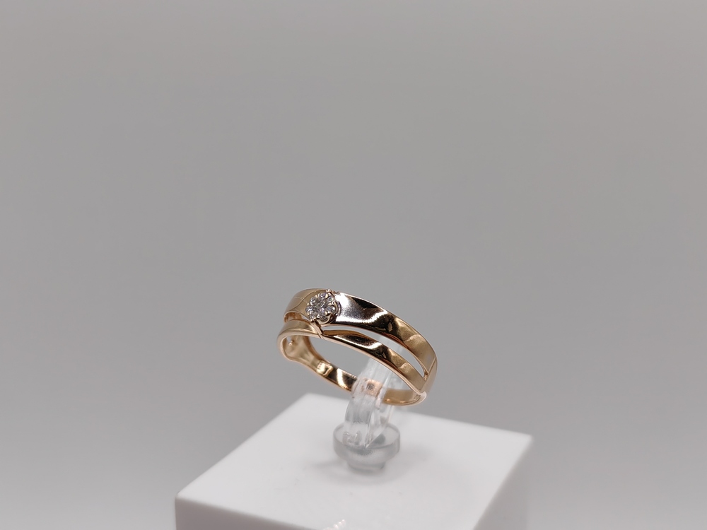 КОЛЬЦО БРИЛЛИАНТ Au 585