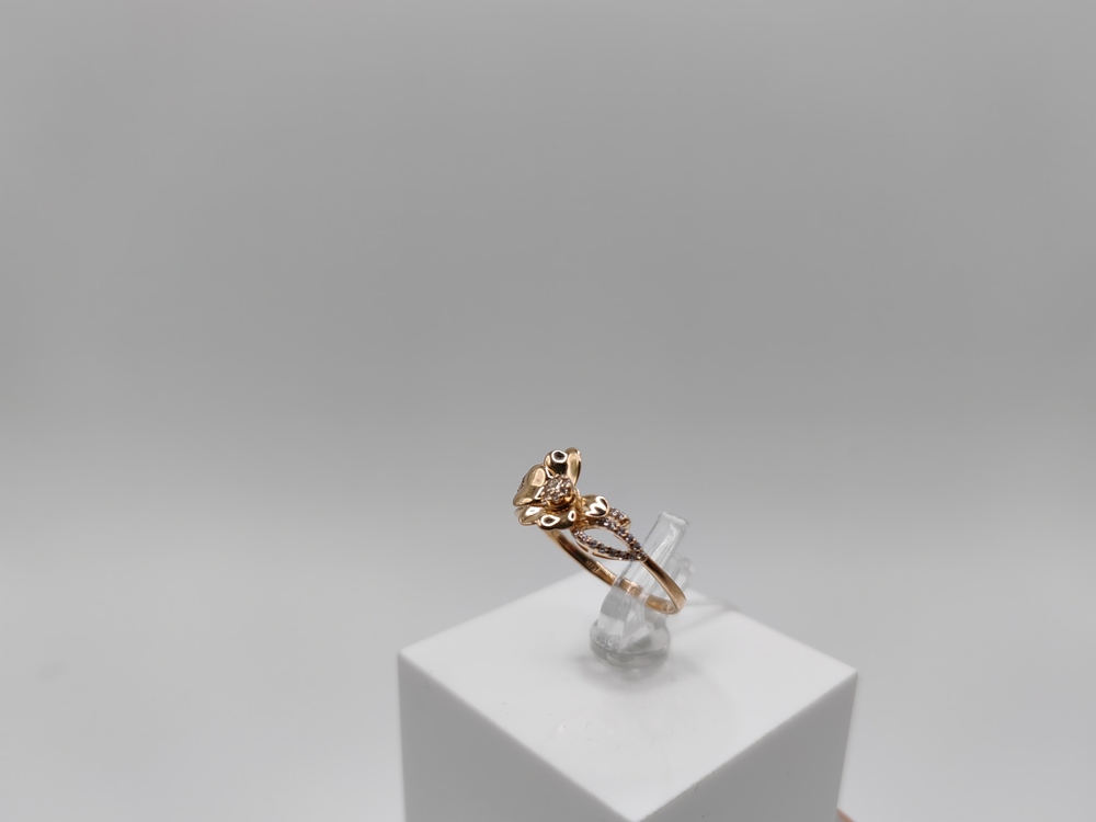 КОЛКМИ585 КОЛЬЦО С КАМНЯМИ (Au 585)