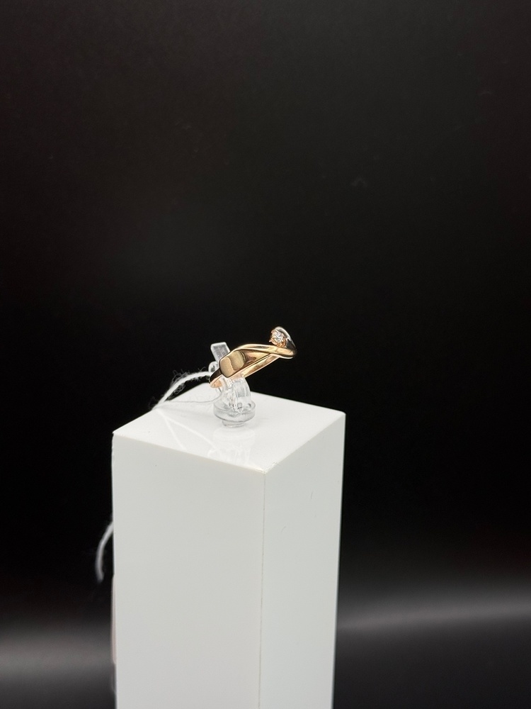 КОЛКМ585 КОЛЬЦО С КАМНЕМ (Au 585)