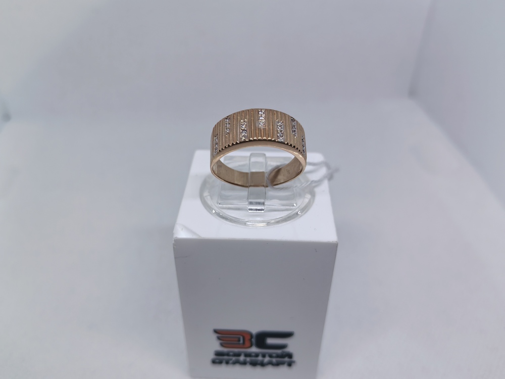 КОЛКМИ585 КОЛЬЦО С КАМНЯМИ (Au 585)
