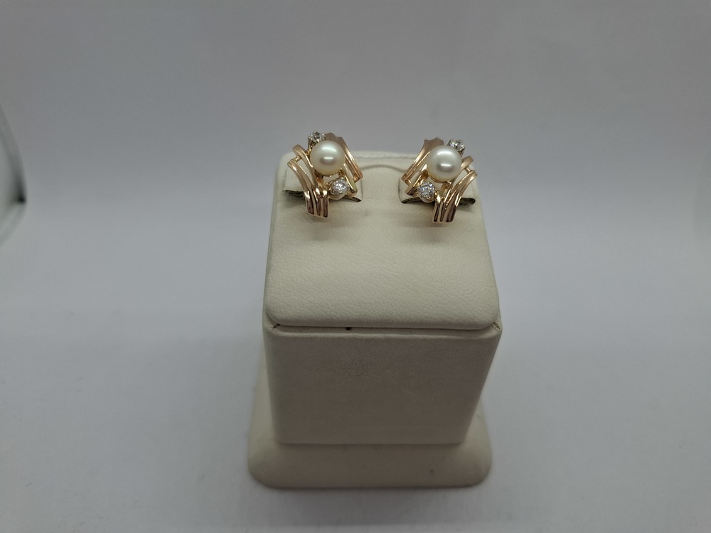 СЕРЬГИ С КАМНЯМИ (Au 585)