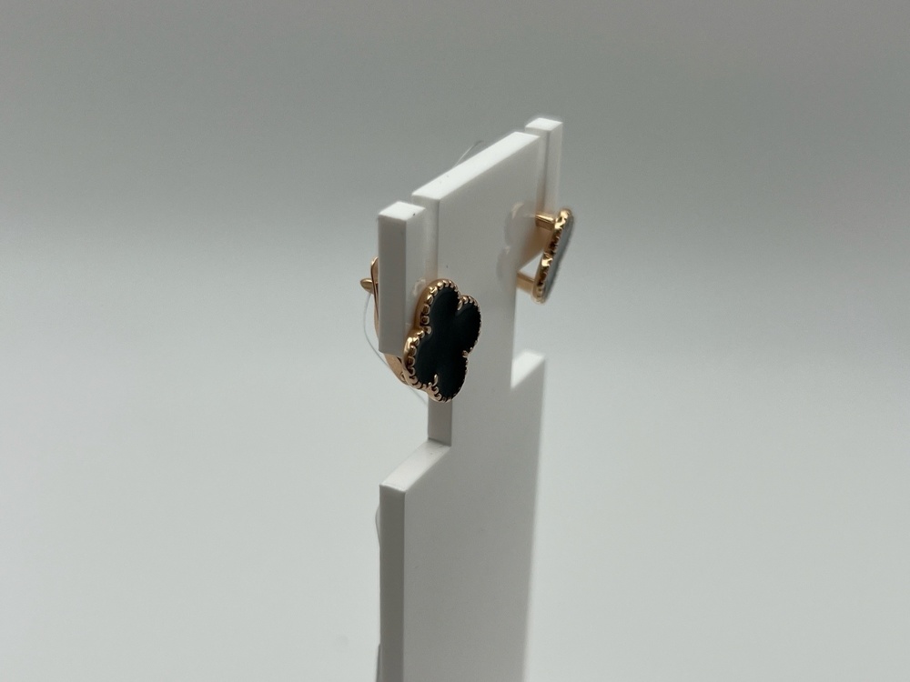 СЕРЬГИ С КАМНЕМ (Au 585)