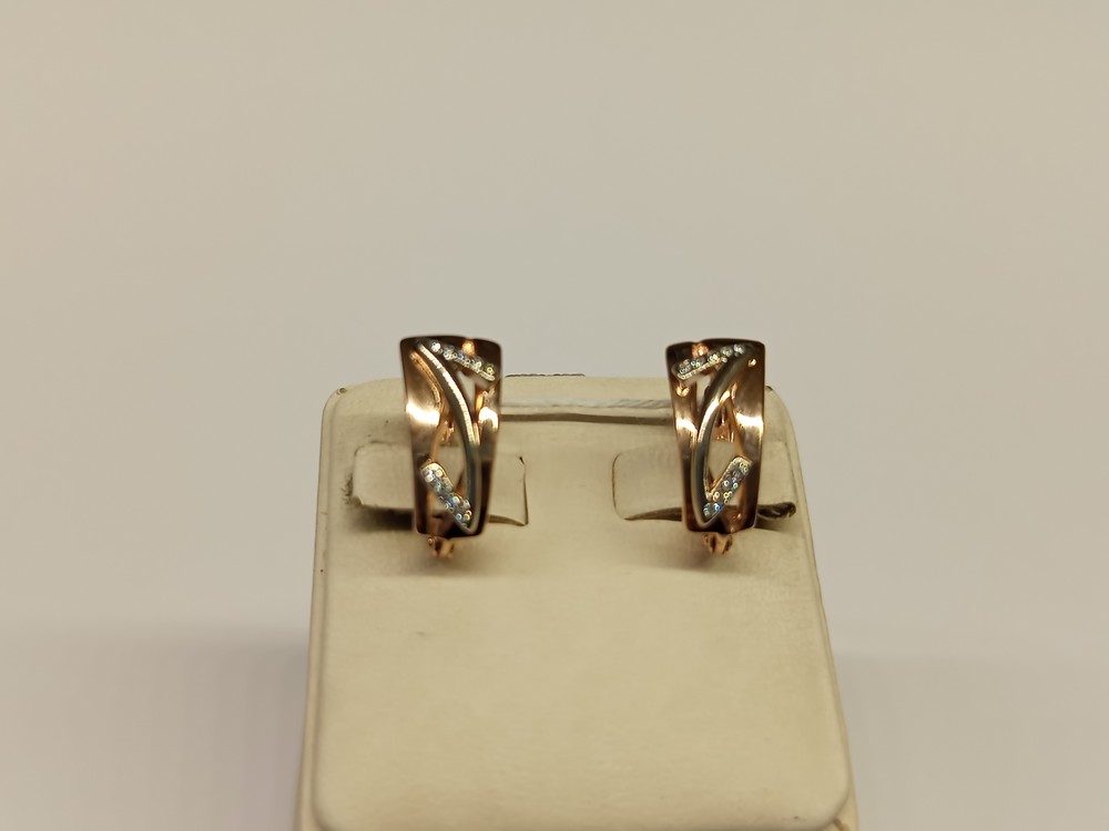 СЕРЬГИ С КАМНЯМИ (Au 585)