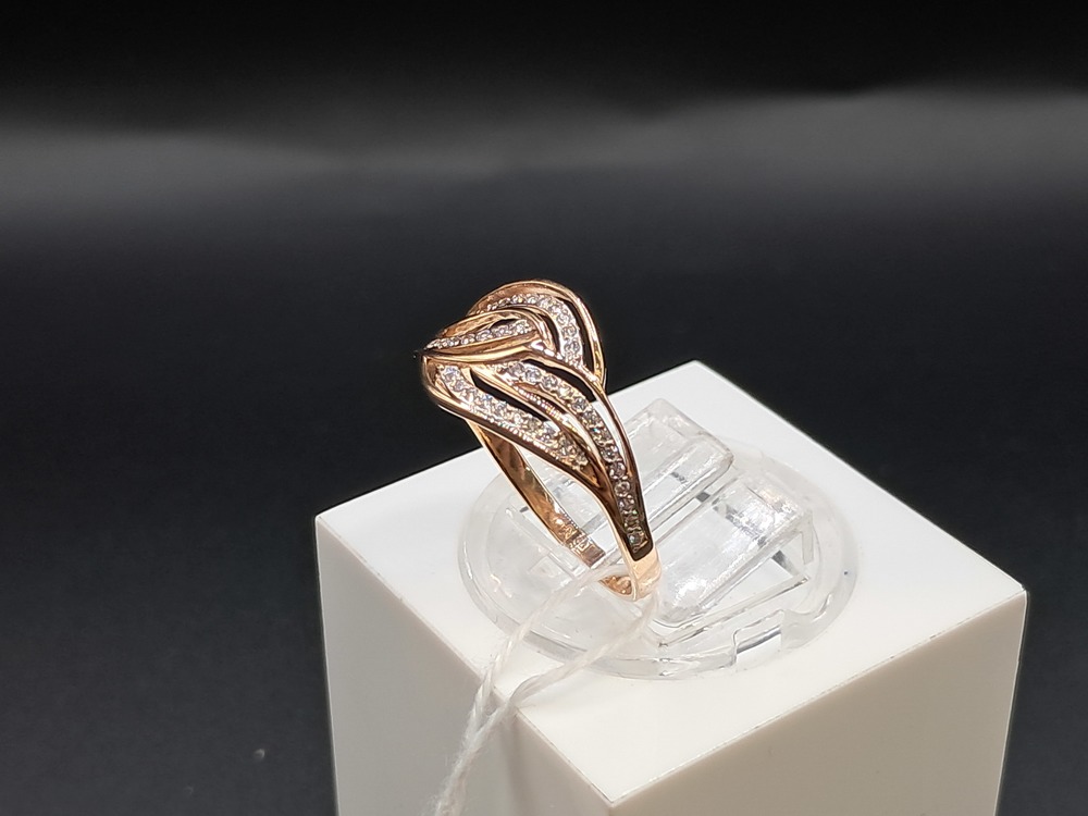 КОЛКМИ585 КОЛЬЦО С КАМНЯМИ (Au 585)