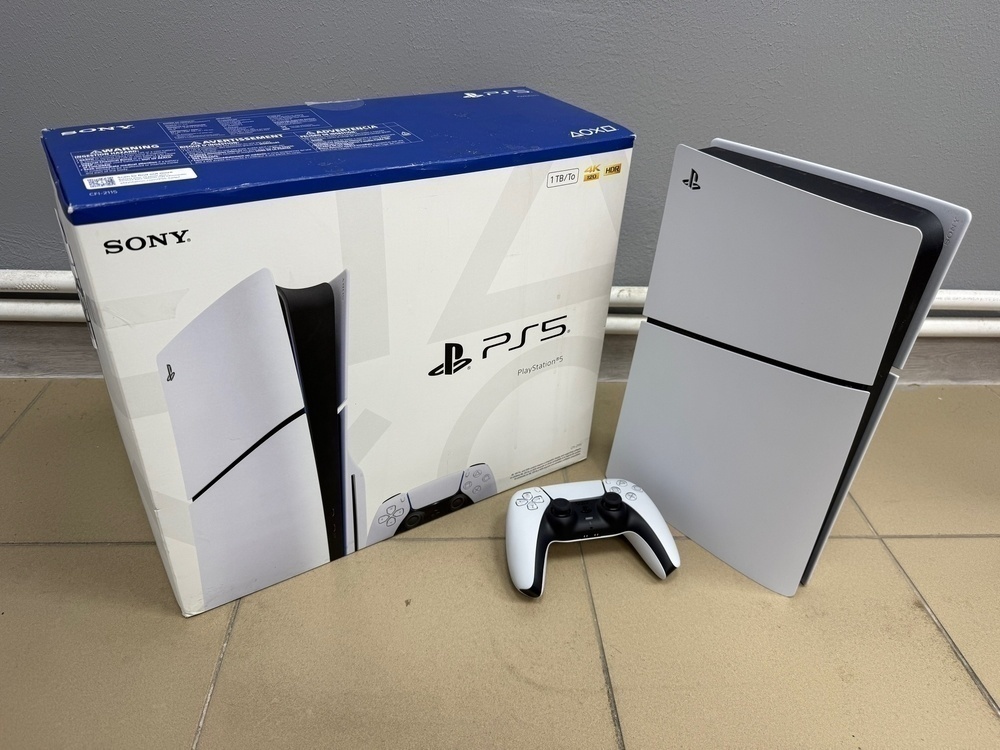 Игровая приставка PlayStation 5 Slim 1TB (С дисководом)