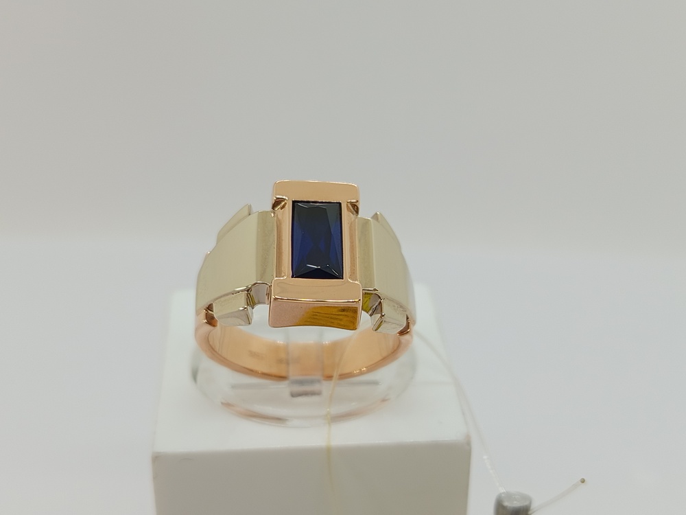 КОЛЬЦО ПЕЧАТКА с камнем (Au 585)