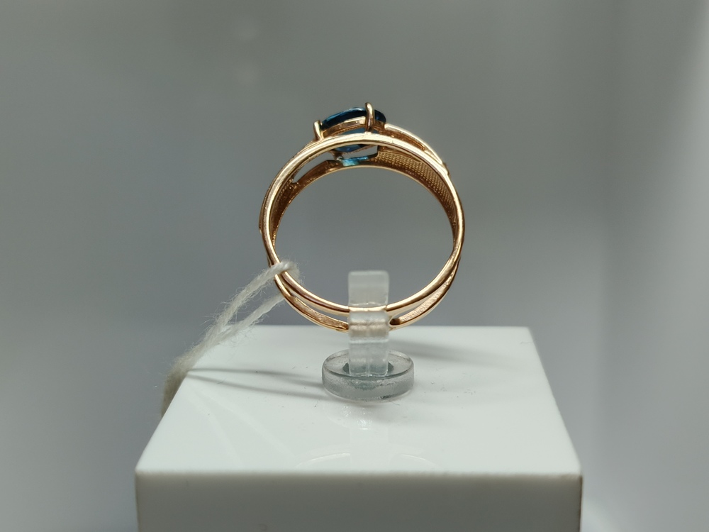КОЛКМИ585 КОЛЬЦО С КАМНЯМИ (Au 585)