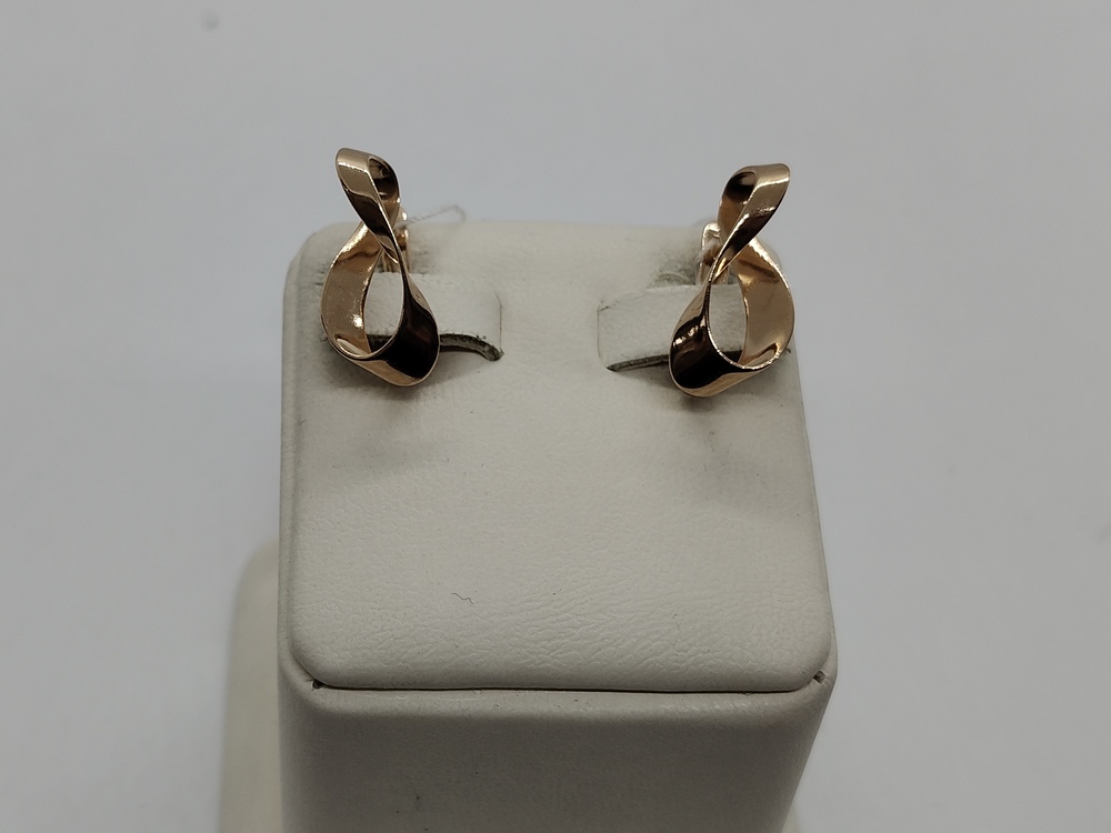 СЕРЬГИ БЕЗ КАМНЯ (Au 585)