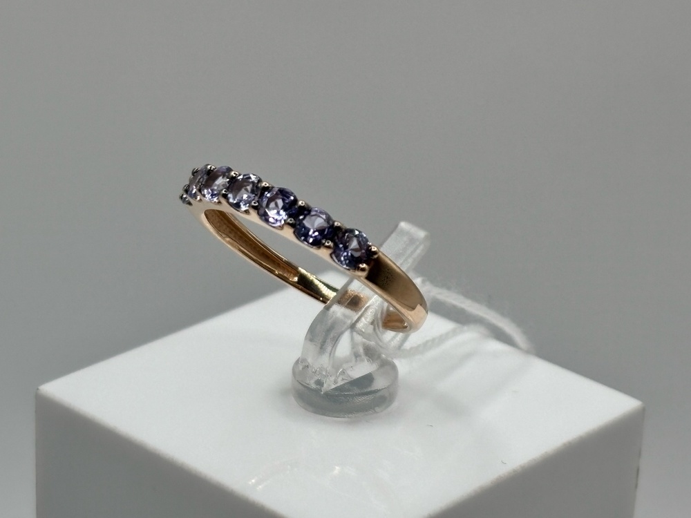 КОЛКМИ585 КОЛЬЦО С КАМНЯМИ (Au 585)