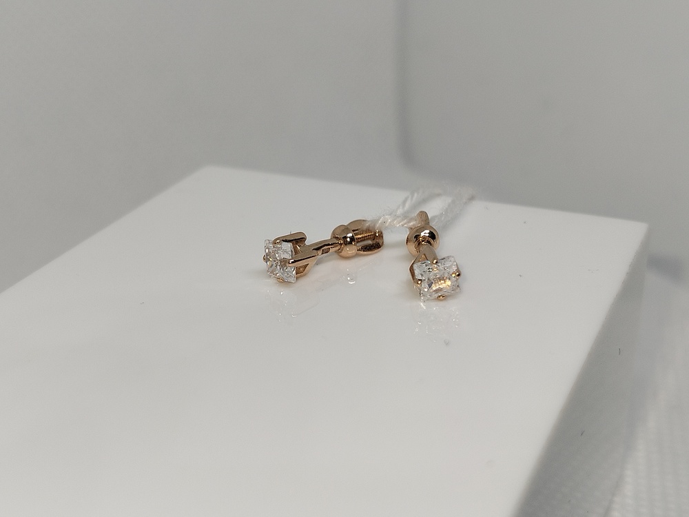 СЕРЬГИ ПУСЕТЫ (Au 585)