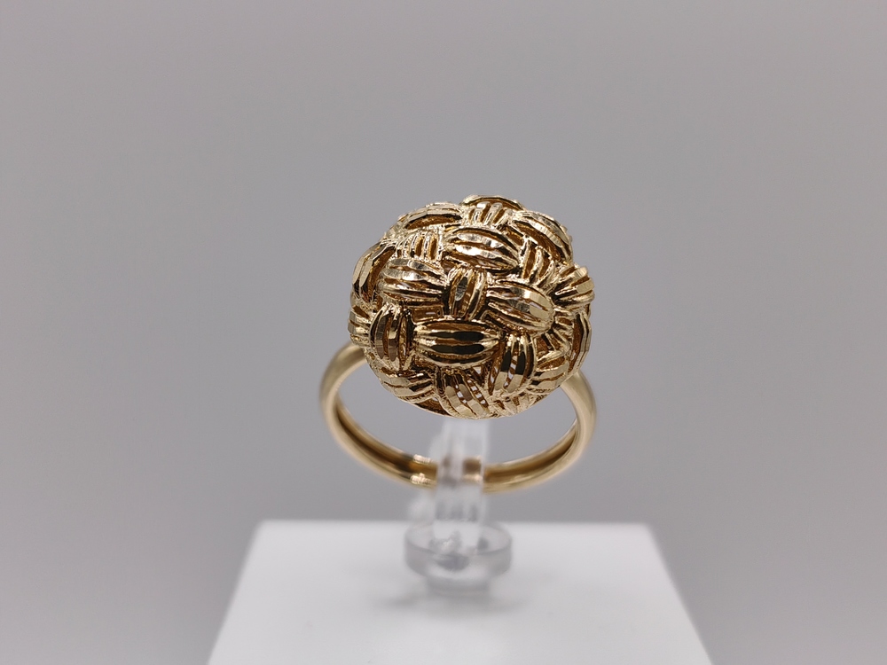 КОЛБКМ585 КОЛЬЦО БЕЗ КАМНЯ (Au 585)