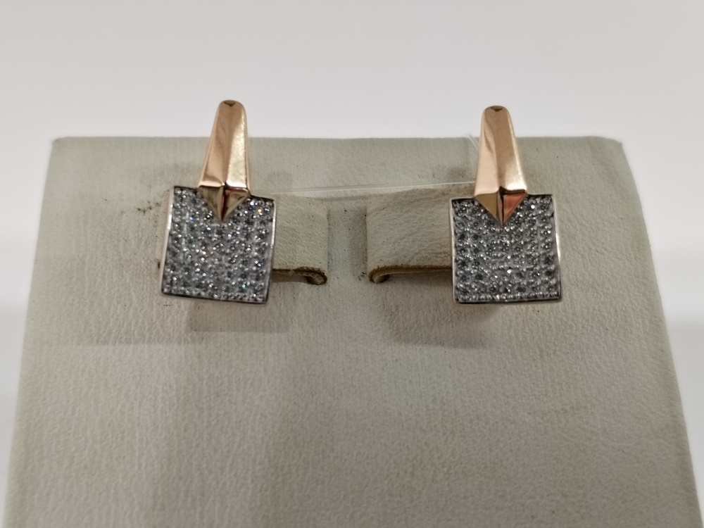 СЕРЬГИ С КАМНЯМИ (Au 585)