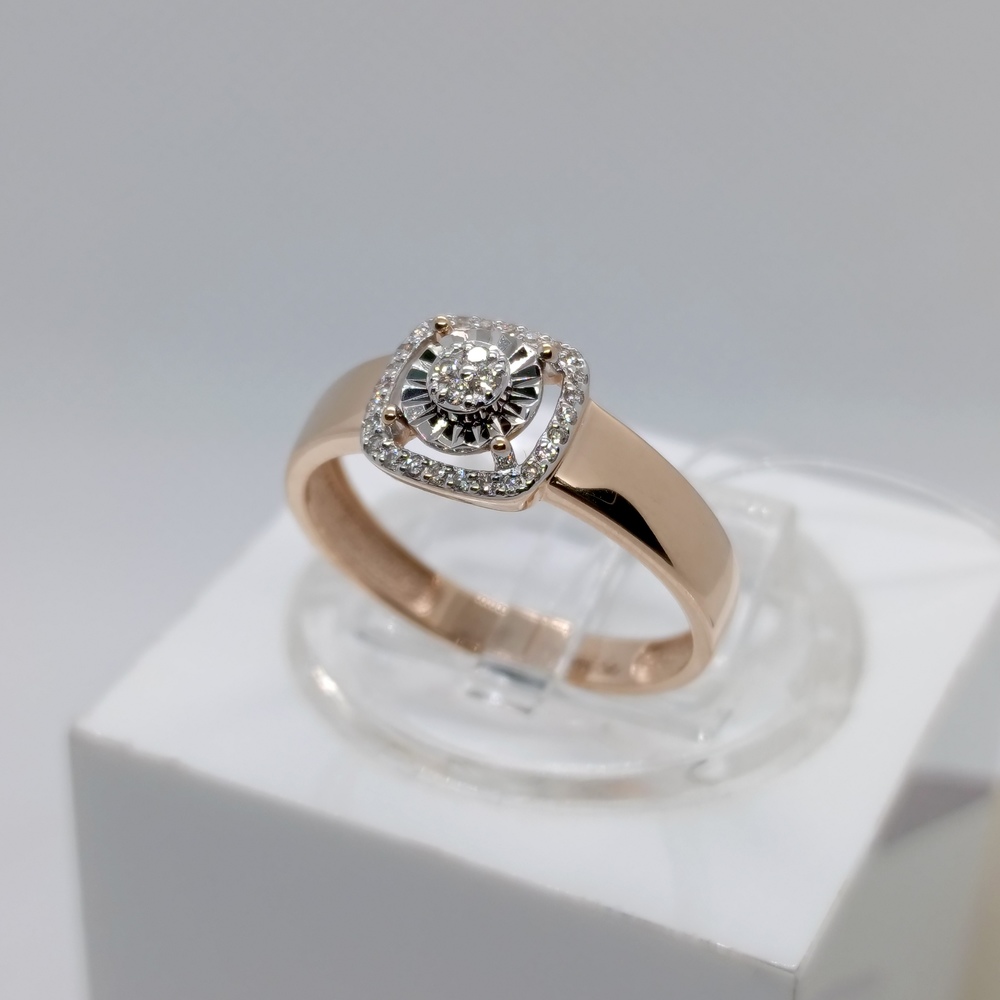 КОЛЬЦО БРИЛЛИАНТ (Au 585)