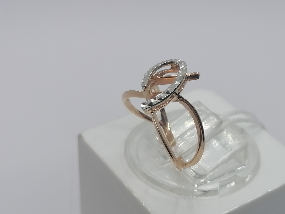 КОЛБКМ585 КОЛЬЦО БЕЗ КАМНЯ (Au 585)