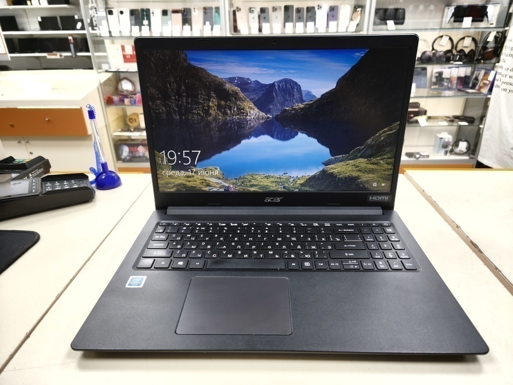 Ноутбук Acer A317-32-P2EL; Silver N5030, Intel UHD Graphics 605, 8 Гб, 256 Гб, Нет