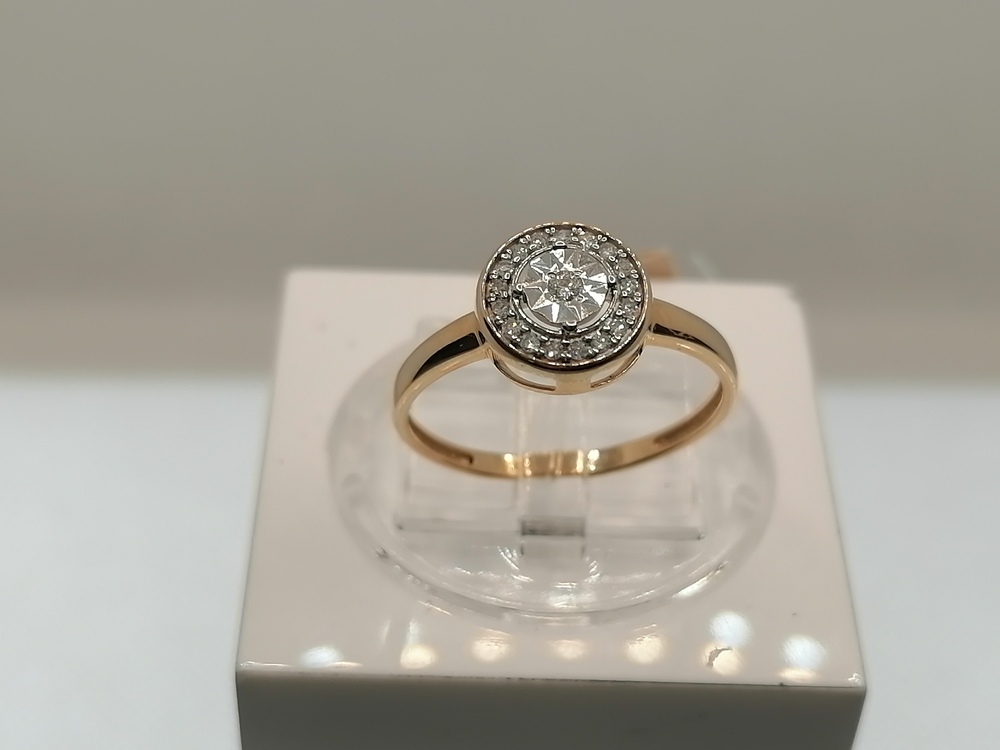 КОЛЬЦО БРИЛЛИАНТ (Au 585)