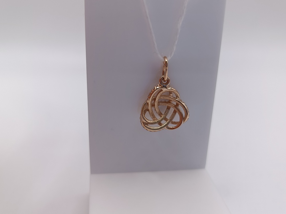 ПОДКМИ585 ПОДВЕСКА С КАМНЯМИ (Au 585)