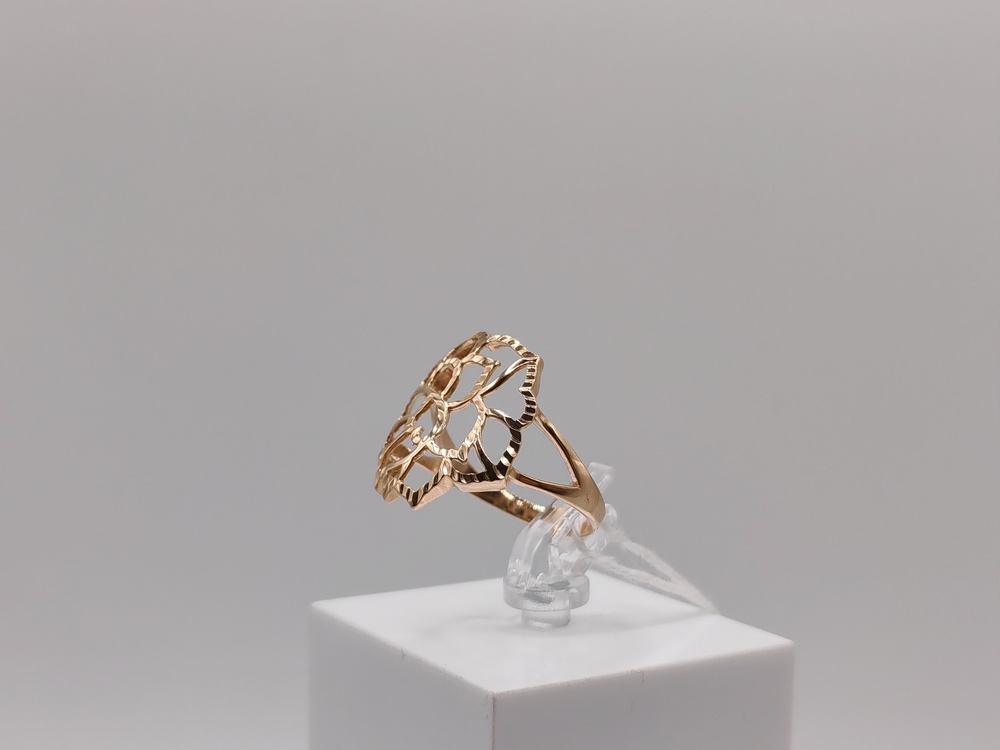 КОЛБКМ585 КОЛЬЦО БЕЗ КАМНЯ (Au 585)