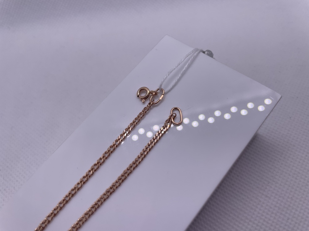 БРАСЛЕТ ПОЛНОВЕСНЫЙ Ромб двойной Au 585