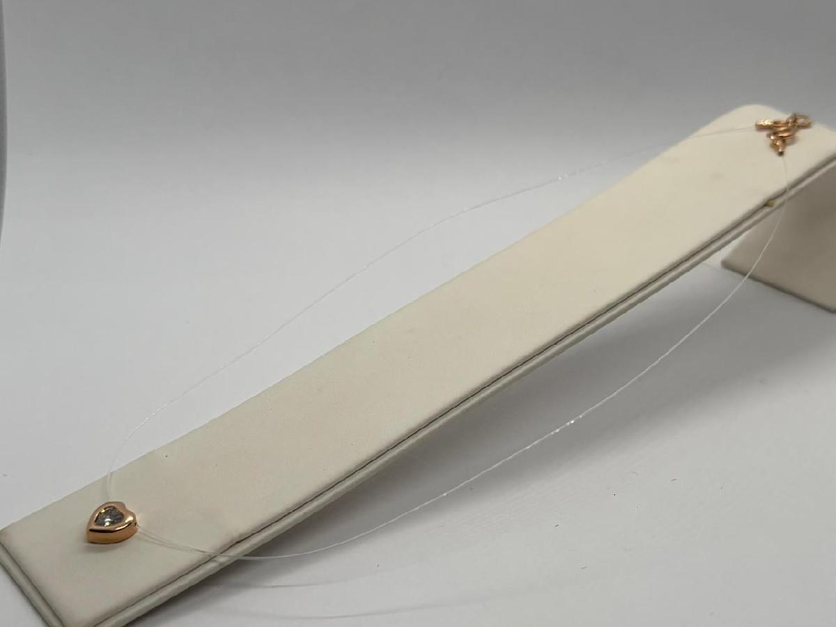 КОЛЬЕ НА ЛЕСКЕ с камнем (Au 585)